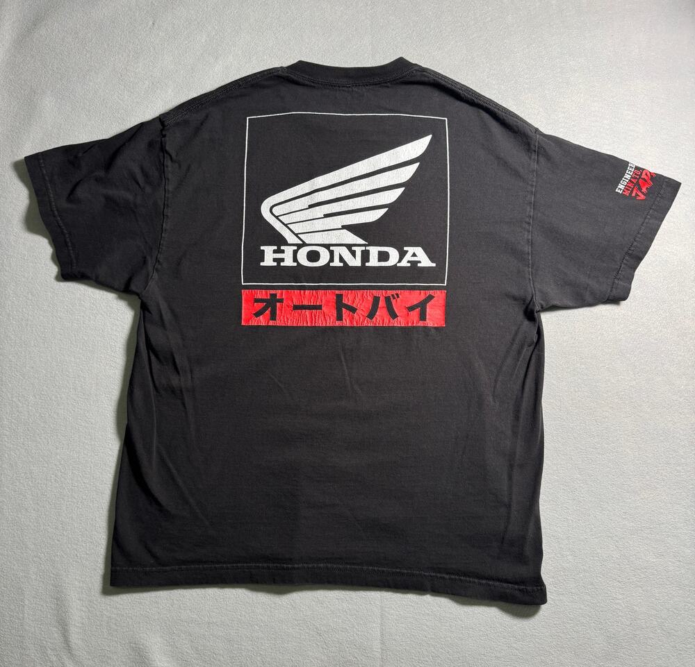 Honda Wings Japanese Racing T-Shirt Minato, Tokyo Japan T-shirt Size XL